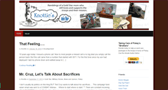 Desktop Screenshot of knottiesniche.com